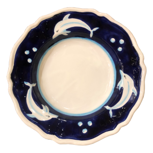 Teiera - Foglie Blu Montelupo - La Ceramica di Elena Ricciardi - San  Gimignano
